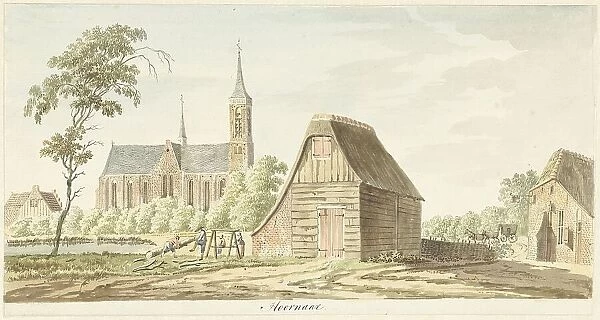 View of the village of Hoornaar, 1784. Creator: Hendrik Tavenier