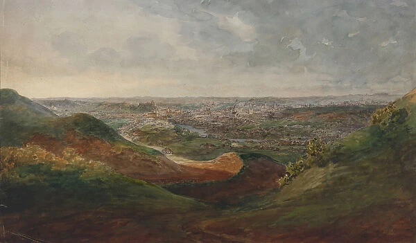 View of Vilna, 1848