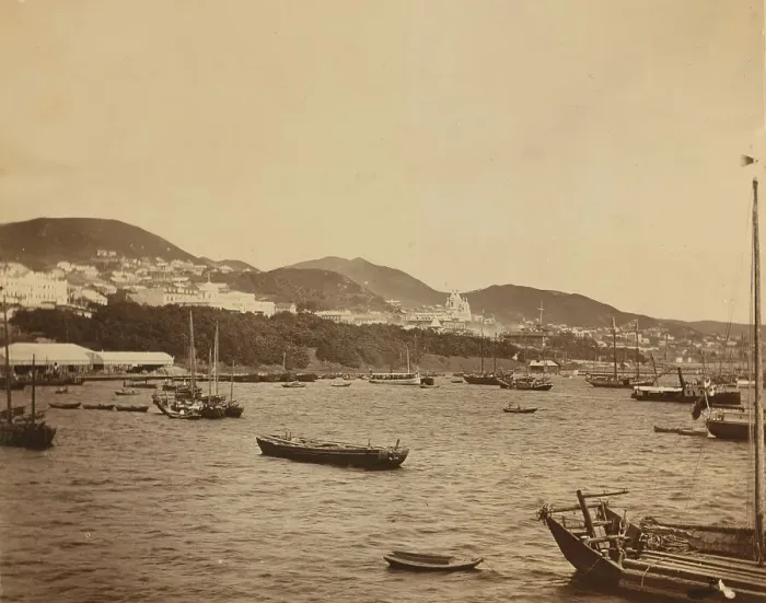Framed Print : View of Vladivostok, Russia, from the Bay of the Golden Horn, 1899. Creator: Eleanor Lord Pray Framed Print : View of Vladivostok, Russia, from the Bay of the Golden Horn, 1899. Creator: Eleanor Lord Pray