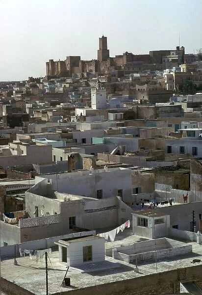 View from the watch-tower of the Ribat across Sousse