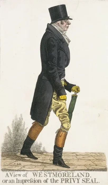 Framed Print : A View of Westmoreland, or an Impression of the Privy Seal, 1821 Framed Print : A View of Westmoreland, or an Impression of the Privy Seal, 1821
