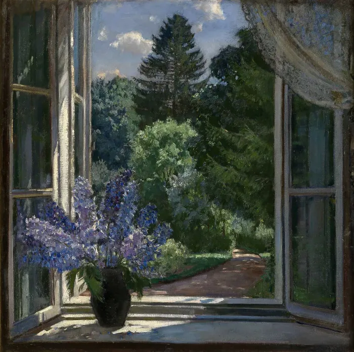 Framed Print : View from a Window, 1939. Artist: Zhukovsky, Stanislav Yulianovich (1873-1944) Framed Print : View from a Window, 1939. Artist: Zhukovsky, Stanislav Yulianovich (1873-1944)