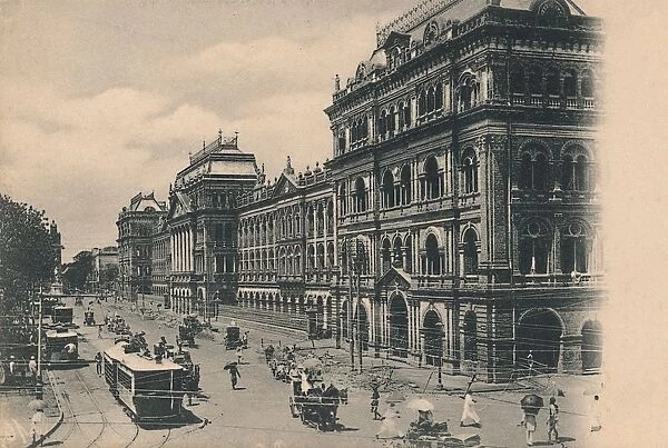 View of Writers Buildings, Calcutta, c1910. Creator: Johnston & Hoffmann