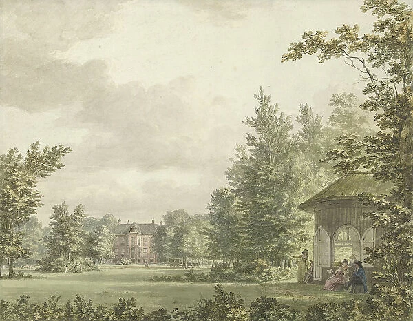 View of the Zandbergen country estate, 1754-1820. Creator: Hermanus Numan