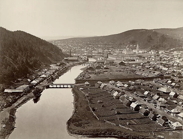 View of Zlatoust, 1890s. Creator: Prokudin-Gorsky, Sergey Mikhaylovich (1863-1944)