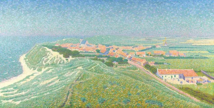Framed Print : View of Zoutelande on the Island of Walcheren, 1900-1912. Creator: Ferdinand Hart Nibbrig Framed Print : View of Zoutelande on the Island of Walcheren, 1900-1912. Creator: Ferdinand Hart Nibbrig