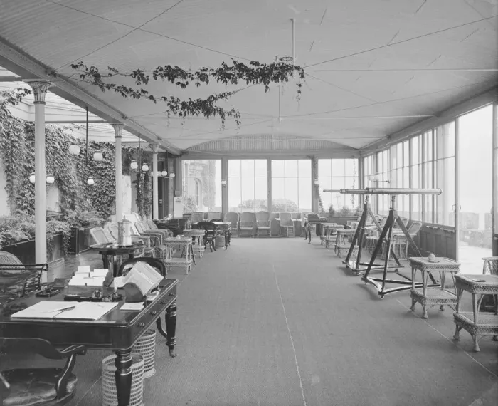 Framed Print : Viewing Platform, Royal Yacht Squadron. Creator: Kirk & Sons of Cowes Framed Print : Viewing Platform, Royal Yacht Squadron. Creator: Kirk & Sons of Cowes