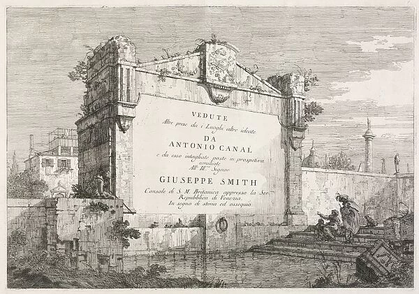 Views, 1735-1746. Creator: Antonio Canaletto (Italian, 1697-1768)
