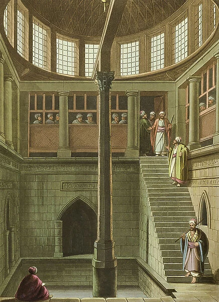 Views in Egypt (plates), 1801. Creators: Luigi Mayer, Thomas Milton, Thomas Bensley, Robert Bowyer