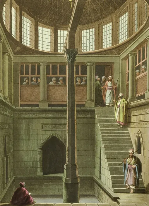 Framed Print : Views in Egypt (plates), 1801. Creators: Luigi Mayer, Thomas Milton, Thomas Bensley, Robert Bowyer Framed Print : Views in Egypt (plates), 1801. Creators: Luigi Mayer, Thomas Milton, Thomas Bensley, Robert Bowyer