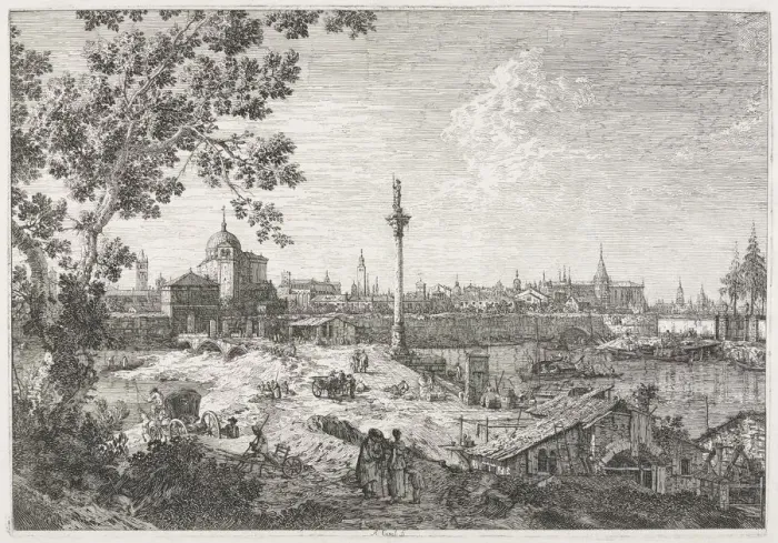 Framed Print : Views: Imaginary View of Padua, 1735-1746. Creator: Antonio Canaletto (Italian, 1697-1768) Framed Print : Views: Imaginary View of Padua, 1735-1746. Creator: Antonio Canaletto (Italian, 1697-1768)