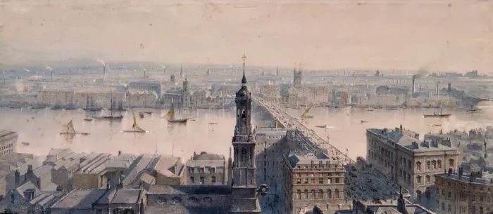Framed Print : Views of London Framed Print : Views of London
