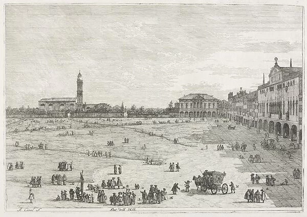 Views: Pra della Valle, Padua, 1735-1746. Creator: Antonio Canaletto (Italian, 1697-1768)