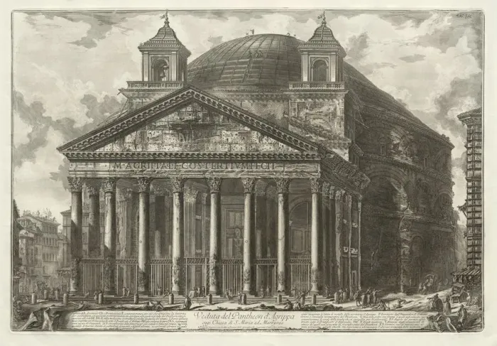 Framed Print : Views of Rome: The Pantheon, 1761. Creator: Giovanni Battista Piranesi (Italian, 1720-1778) Framed Print : Views of Rome: The Pantheon, 1761. Creator: Giovanni Battista Piranesi (Italian, 1720-1778)