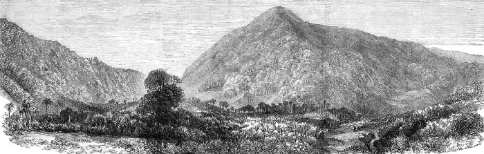 Framed Print : Views at the Seat of the War in New Zealand: Waikato Heads, 1864. Creator: Unknown Framed Print : Views at the Seat of the War in New Zealand: Waikato Heads, 1864. Creator: Unknown