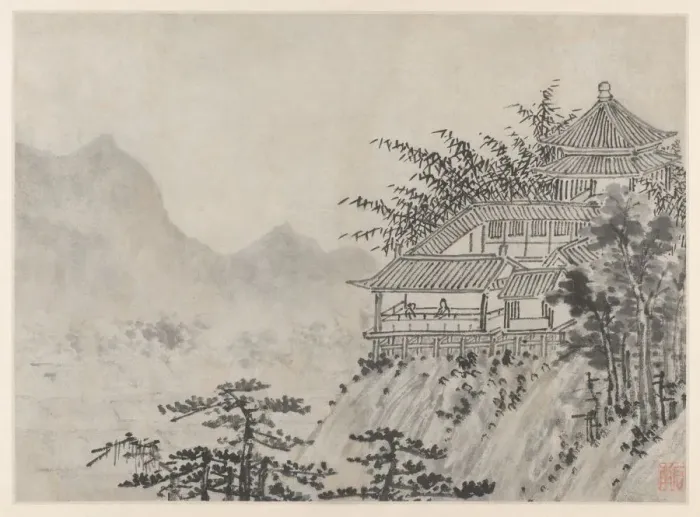 Framed Print : Twelve Views of Tiger Hill, Suzhou: The Thousand Acres of Clouds, after 1490. Creator Framed Print : Twelve Views of Tiger Hill, Suzhou: The Thousand Acres of Clouds, after 1490. Creator