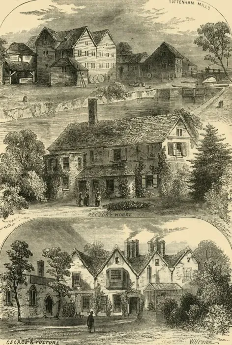 Framed Print : Views in Tottenham, c1876. Creator: Unknown Framed Print : Views in Tottenham, c1876. Creator: Unknown