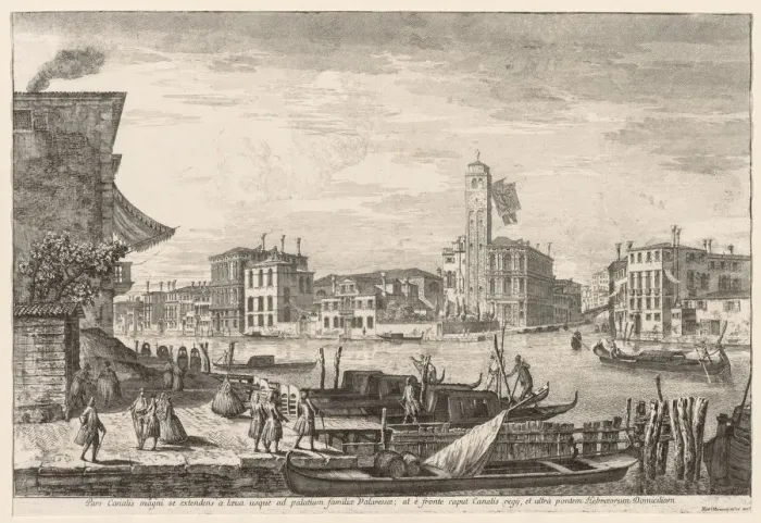 Framed Print : Views of Venice: Cannaregio, 1741. Creator: Michele Marieschi (Italian, 1710-1743) Framed Print : Views of Venice: Cannaregio, 1741. Creator: Michele Marieschi (Italian, 1710-1743)