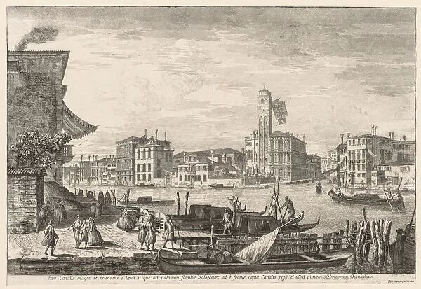 Views of Venice: Cannaregio, 1741. Creator: Michele Marieschi (Italian, 1710-1743)