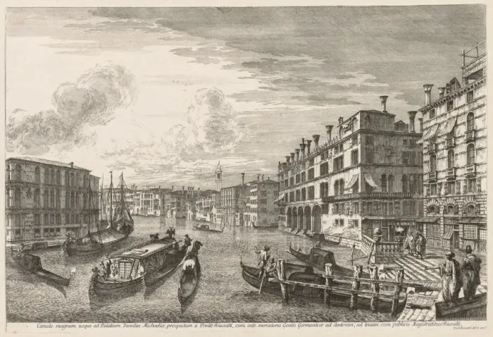 Framed Print : Views of Venice: Grand Canal, 1741. Creator: Michele Marieschi (Italian, 1710-1743) Framed Print : Views of Venice: Grand Canal, 1741. Creator: Michele Marieschi (Italian, 1710-1743)