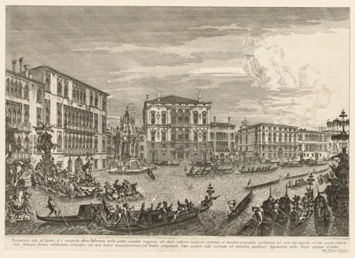 Framed Print : Views of Venice: The Regatta, 1741. Creator: Michele Marieschi (Italian, 1710-1743) Framed Print : Views of Venice: The Regatta, 1741. Creator: Michele Marieschi (Italian, 1710-1743)
