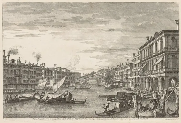 Framed Print : Views of Venice: Rialto, 1741. Creator: Michele Marieschi (Italian, 1710-1743) Framed Print : Views of Venice: Rialto, 1741. Creator: Michele Marieschi (Italian, 1710-1743)