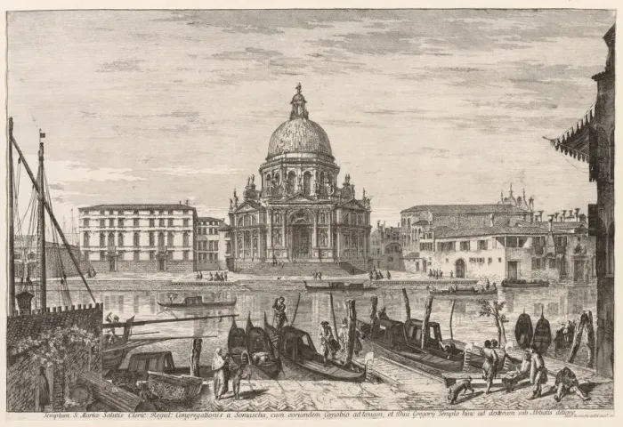 Framed Print : Views of Venice: S. M. Della Salute, 1741. Creator: Michele Marieschi (Italian, 1710-1743) Framed Print : Views of Venice: S. M. Della Salute, 1741. Creator: Michele Marieschi (Italian, 1710-1743)