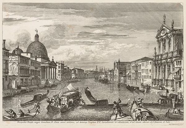 Views of Venice: Santa Chiara, 1741. Creator: Michele Marieschi (Italian, 1710-1743)