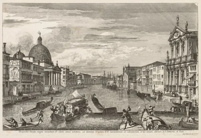 Framed Print : Views of Venice: Santa Chiara, 1741. Creator: Michele Marieschi (Italian, 1710-1743) Framed Print : Views of Venice: Santa Chiara, 1741. Creator: Michele Marieschi (Italian, 1710-1743)