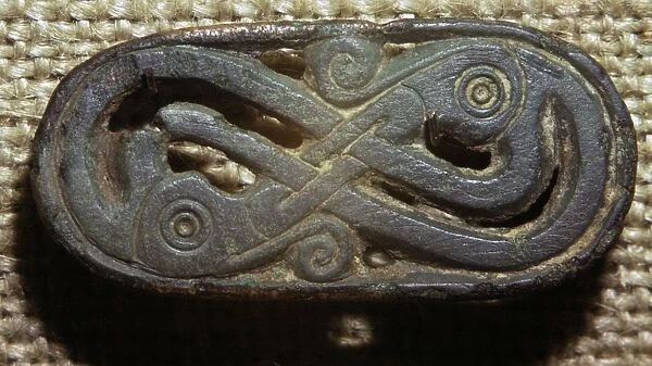 Viking bronze brooch, c. 8th-11th century