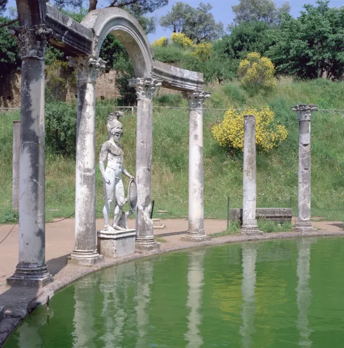 Framed Print : Villa Adriana, Tivoli, Italy Framed Print : Villa Adriana, Tivoli, Italy