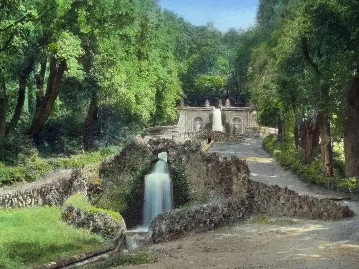 Framed Print : Villa Aldobrandini, Frascati, Lazio, Italy, 1925. Creator: Frances Benjamin Johnston Framed Print : Villa Aldobrandini, Frascati, Lazio, Italy, 1925. Creator: Frances Benjamin Johnston
