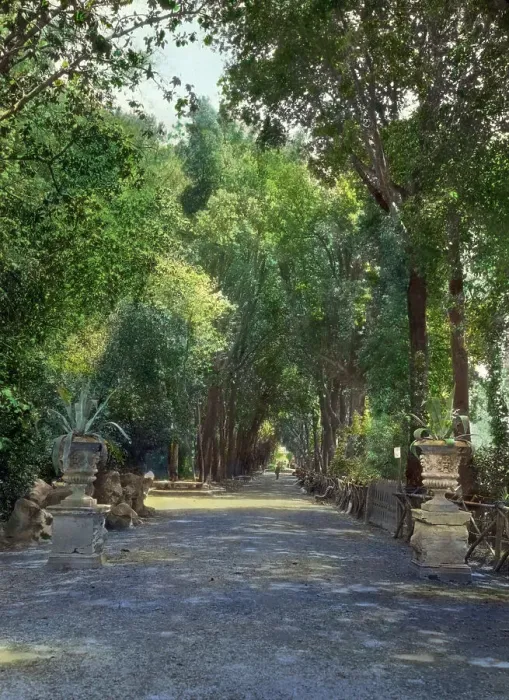 Framed Print : Villa Borghese, Rome, Lazio, Italy, 1925. Creator: Frances Benjamin Johnston