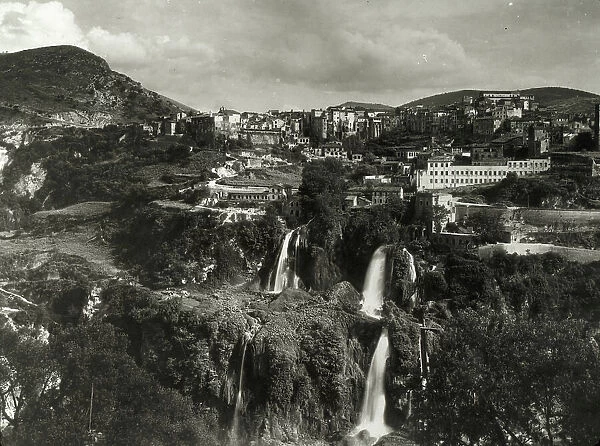 Villa d'Este, Tivoli, Lazio, Italy, c1925. Creator: Frances Benjamin Johnston