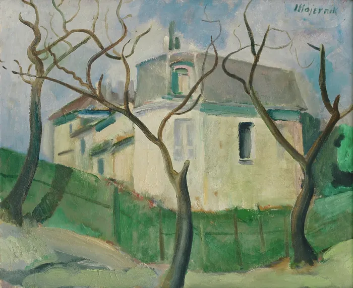 Framed Print : Villa in the Garden, around 1930. Creator: Cyprian Majernik Framed Print : Villa in the Garden, around 1930. Creator: Cyprian Majernik