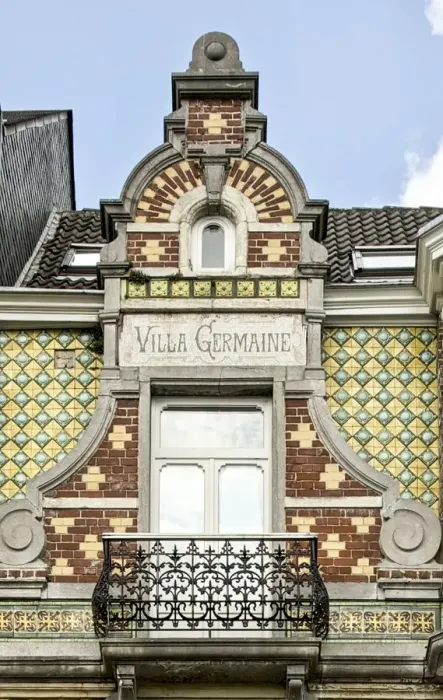 Framed Print : Villa Germaine, 24 AV. Palmeston, Brussels, Belgium, (1897), c2014-2017 Framed Print : Villa Germaine, 24 AV. Palmeston, Brussels, Belgium, (1897), c2014-2017