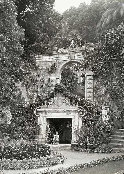 Villa Rolla-Rosazza, Genoa, Italy, 1925. Creator: Frances Benjamin Johnston