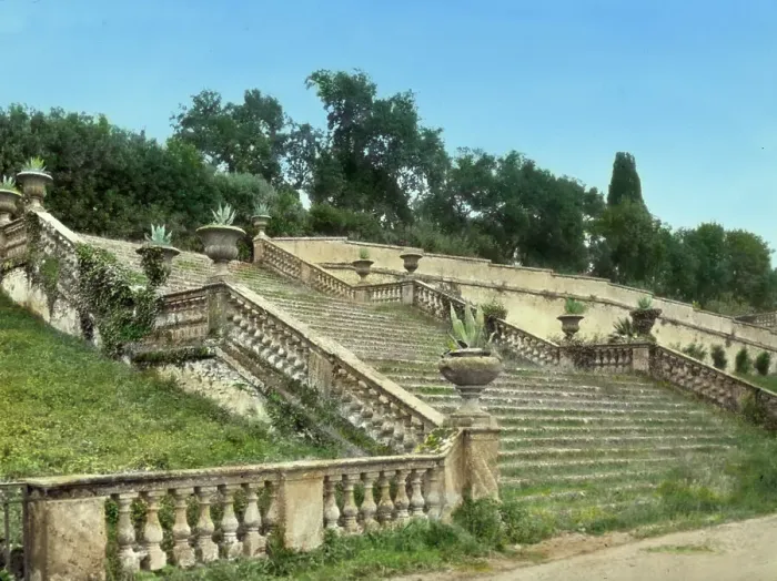 Framed Print : Villa Torlonia, Frascati, Lazio, Italy, 1925. Creator: Frances Benjamin Johnston Framed Print : Villa Torlonia, Frascati, Lazio, Italy, 1925. Creator: Frances Benjamin Johnston