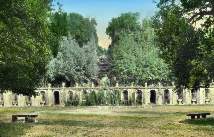 Framed Print : Villa Torlonia, Frascati, Lazio, Italy, 1925. Creator: Frances Benjamin Johnston Framed Print : Villa Torlonia, Frascati, Lazio, Italy, 1925. Creator: Frances Benjamin Johnston