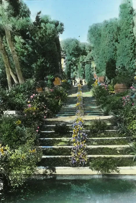 Framed Print : Villa Torre Clementina, Louis Antoine Stern house, Avenue Impe´ratrice Euge´nie... France, 1925. Creator: Frances Benjamin Johnston Framed Print : Villa Torre Clementina, Louis Antoine Stern house, Avenue Impe´ratrice Euge´nie... France, 1925. Creator: Frances Benjamin Johnston