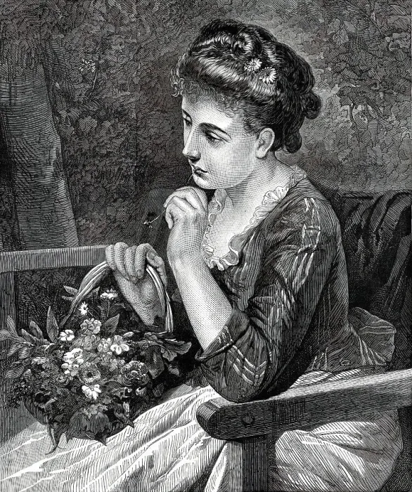 Framed Print : The Village Belle - by H. Schlesinger, from the exhibition at the French Gallery, 1876. Creator: Unknown. The Village Belle - by H. Schlesinger, from the exhibition at the French Gallery, 1876. Creator: Unknown Framed Print : The Village Belle - by H. Schlesinger, from the exhibition at the French Gallery, 1876. Creator: Unknown. The Village Belle - by H. Schlesinger, from the exhibition at the French Gallery, 1876. Creator: Unknown
