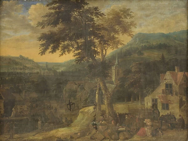 A Village Celebration, 1651-1684. Creator: Gerrit van Battem
