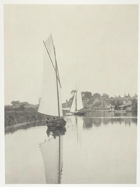 The Village of Horning, 1886. Creator: Peter Henry Emerson