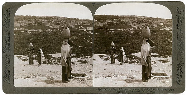 The village of Imwas (Emmaus), Palestine, 1900. Artist: Underwood & Underwood