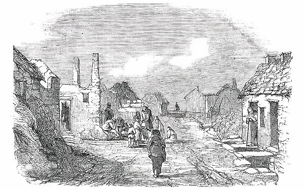 The Village of Killard, 1850. Creator: Unknown