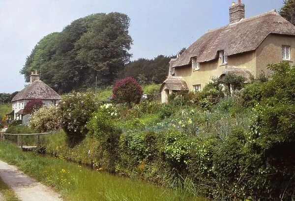 Village of Littlebredy, Dorset, 20th century. Artist: CM Dixon