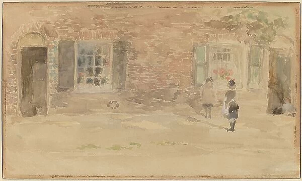 Village Shop, Chelsea, 1883 / 1884. Creator: James Abbott McNeill Whistler