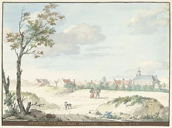 The village of Terheijden, 1744. Creator: Aert Schouman