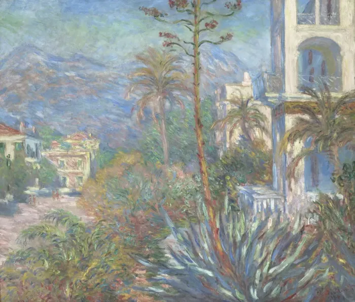 Framed Print : Villas at Bordighera, 1884. Artist: Monet, Claude (1840-1926) Framed Print : Villas at Bordighera, 1884. Artist: Monet, Claude (1840-1926)