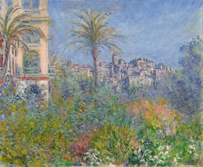 Framed Print : Villas in Bordighera, 1884. Creator: Monet, Claude (1840-1926) Framed Print : Villas in Bordighera, 1884. Creator: Monet, Claude (1840-1926)